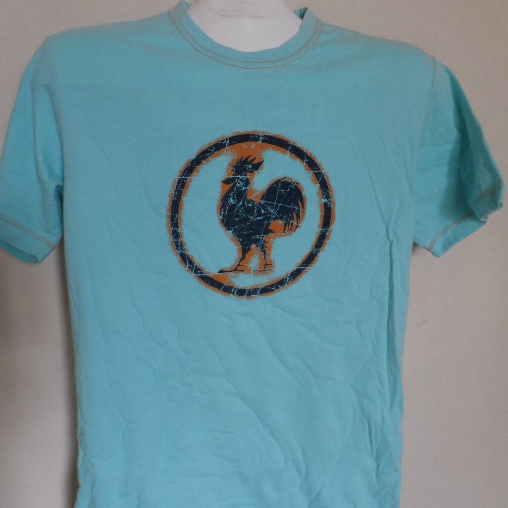Men's Rout 66 "Rooster" T-Shirt - Color: Blue